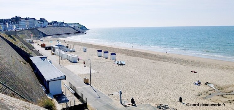 vue générale de la plage du Portail