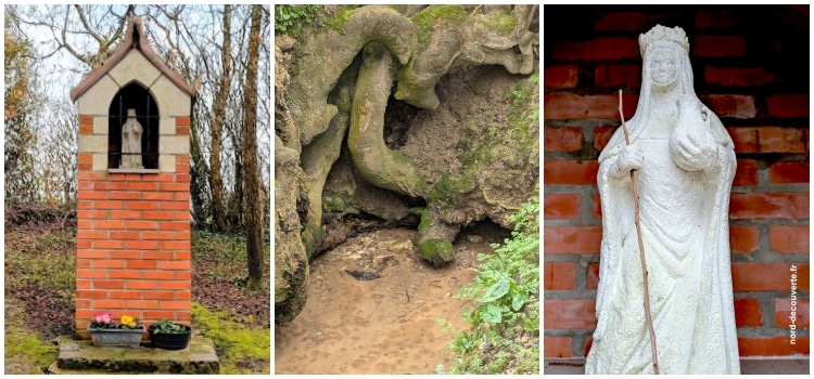 images du site de la source sainte frévisse de Bomy